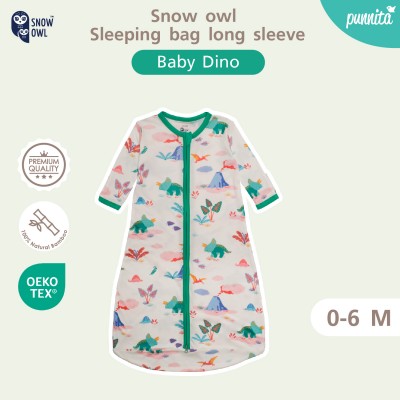 New Collection!! SNOW OWL Sleeping Bag ถุงนอนนุ่มๆ สำหรับเด็ก 0-6 M - Baby Dino